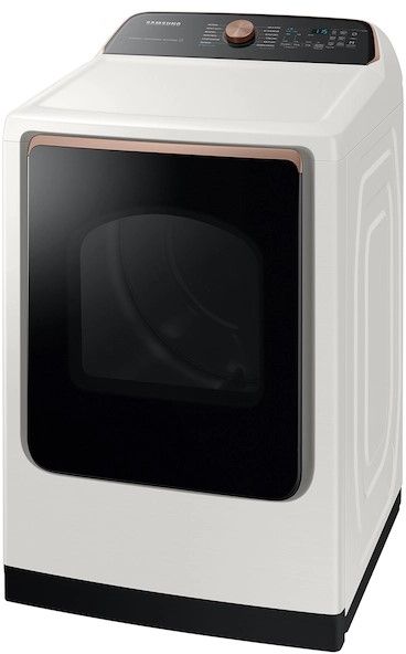 Samsung 7.4 Cu. Ft. Ivory Electric Dryer -2
