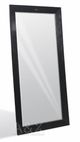 VIG Furniture A&X Regal Black Crocodile Floor Mirror-1