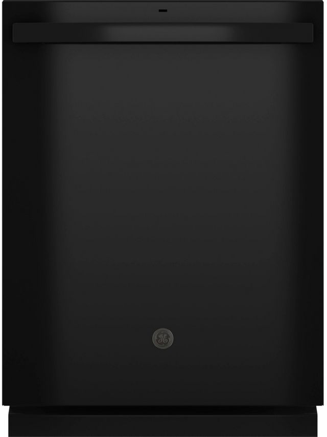 GE® 24" Black Built In Dishwasher-0