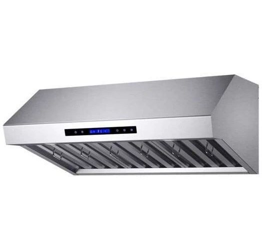 FORNO® Palazzo Alta Qualita 36" Stainless Steel Wall Mounted Range Hood-2