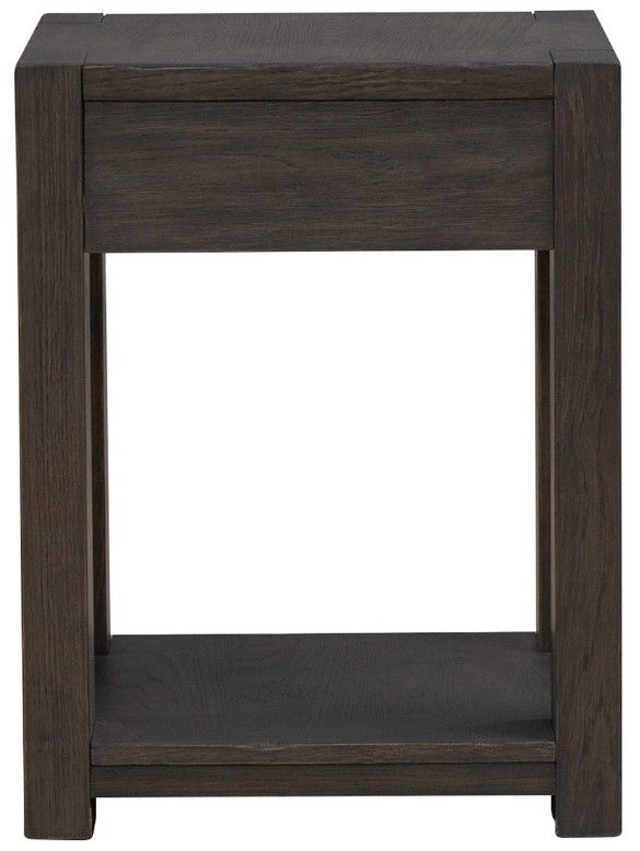 Liberty Furniture Lennox Hill Bark Chairside Table-4