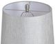 Stylecraft Brushed Nickel and Silver Glass Table Lamp-5