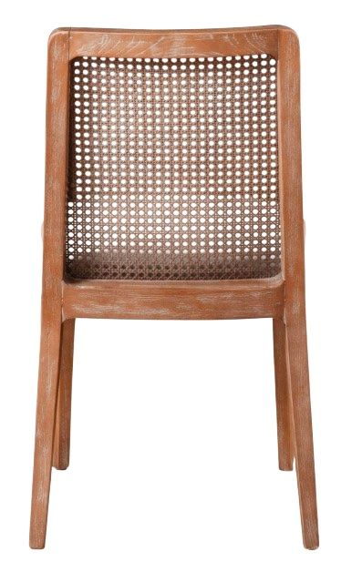 Home Trends & Design Grosvenor Simone Gray Velvet/Natural Dining Chair-3