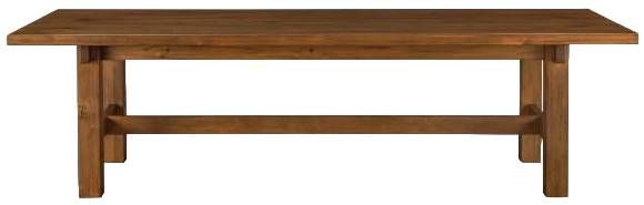 Moe's Home Collection Mikoshi Vintage Brown 109" Dining Table -1