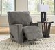 Signature Design by Ashley® Clarington Graystone Manual Rocker Recliner-4