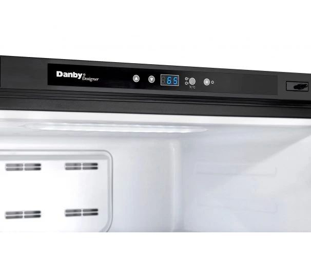 Danby® Designer® 17.0 Cu. Ft. Black with Stainless Steel Freezerless Refrigerator-3