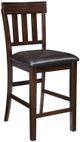 Signature Design by Ashley® Haddigan 6-Piece Dark Brown Counter Height Dining Set-2