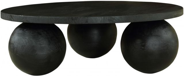 Meridian Furniture Spherical Black Coffee Table-1