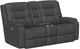 Flexsteel® Customizable Arlo Leather Power Reclining Loveseat with Power Headrest and Lumbar-1