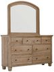 aspenhome® Cambridge Modern Khaki Double Dresser-2