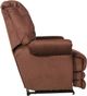Catnapper® Malone Merlot Lay Flat Power Recliner with Extended Ottoman-2