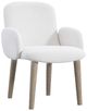 Bernhardt Loggia White Arm Chair-0