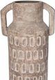 TOV Furniture Earthenware Diode Brown Flower Vase-3