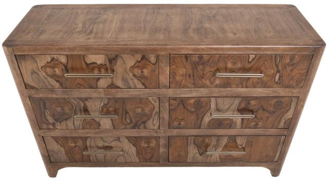 International Furniture Direct Praga Brown Dresser-3