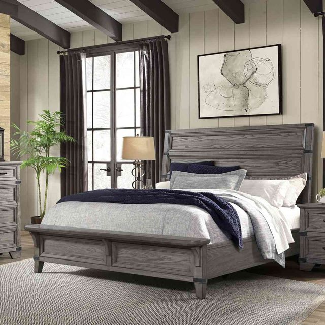 Intercon Forge Wire Brushed Steel Gray Media Chest-1