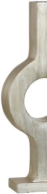 StyleCraft Norman Wyatt Jr Dahalia Champagne Silver/Gold Poly Vase-1