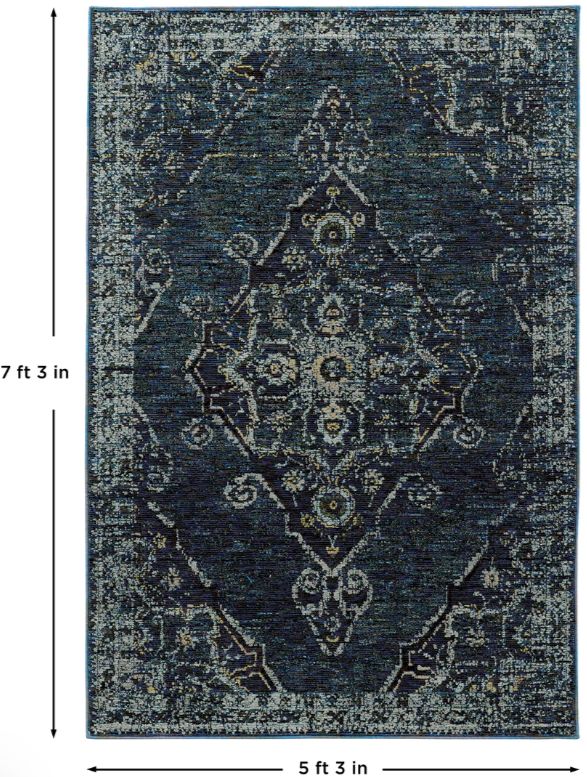 Oriental Weavers™ Andorra 5'x7' Style 8 Area Rug-2