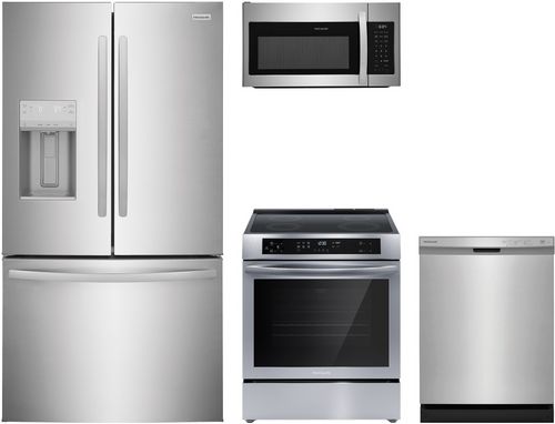 Frigidaire 4 Piece Stainless Steel Kitchen Package