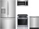 Frigidaire® 4 Piece Stainless Steel Induction Kitchen Package-0