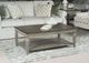 American Drew® Savona Cecilia Mocha Elm Rectangular Cocktail Table-1