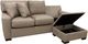 Overnight Sofa Suga Sable Queen Sleeper Chaise-0