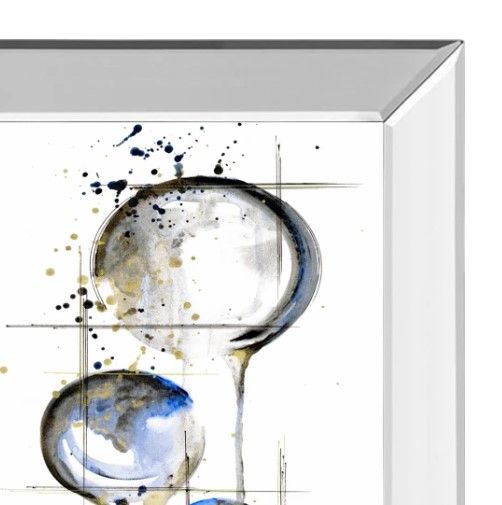 Classy Art Pioneer III by Lily Liama Mirrored Frame Wall Art-1