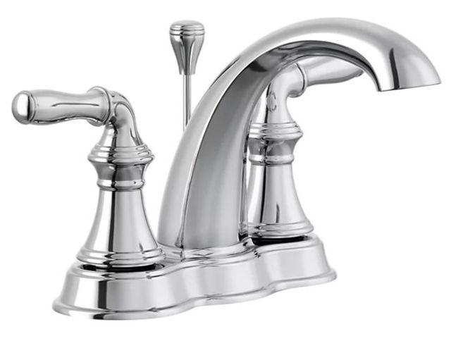 KOHLER® Devonshire® Polished Chrome Centerset Bathroom Sink Faucet-0