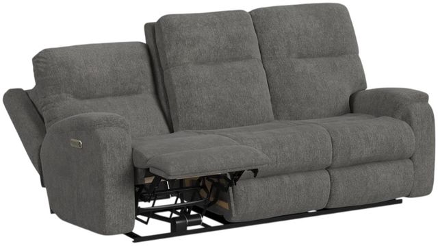 Flexsteel® Customizable Penn Power Reclining Sofa with Power Headrests and Lumbar-3