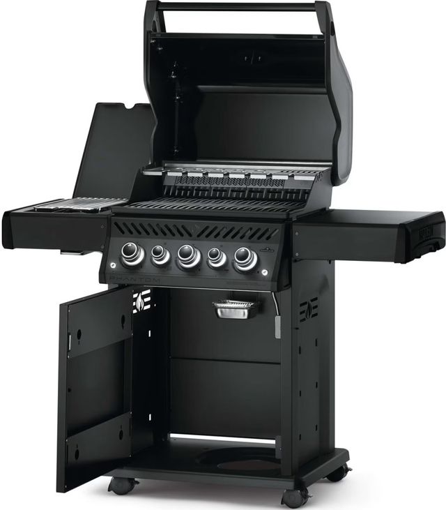 Napoleon Phantom Rogue® SE 425 3-Burner Satin Black Freestanding Liquid Propane Gas Grill-2
