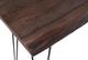 Jofran Inc. Nature's Edge Slate Console Sofa Table with Black Base-3