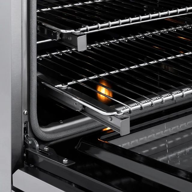 ZLINE Autograph Edition 36" 5.2 cu. ft. Gas Range with 6 Burner DuoPro™ Cooktop and Convection Gas Oven in Stainless Steel and Champagne Bronze Accents-4
