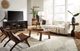 Magnussen Home® Lindon Belgian Wheat Rectangular Cocktail Table-1