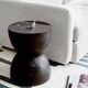 Bassett® Furniture Tahiti Ember Round Lamp Table-4