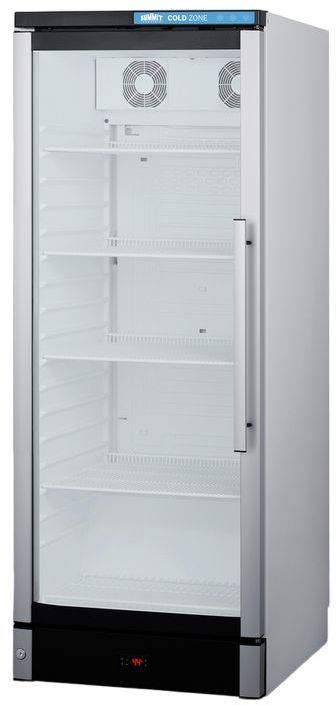 Summit® Commercial 9.9 Cu. Ft. Glass Freestanding Beverage Center -1
