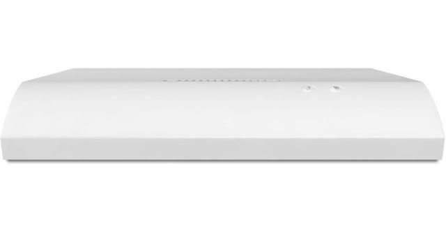Whirlpool® 30" White Wall Mounted Range Hood with FIT System-0