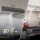 Broan-NuTone® MTR1 Series 30" Black Stainless Steel Under Cabinet Range Hood-3