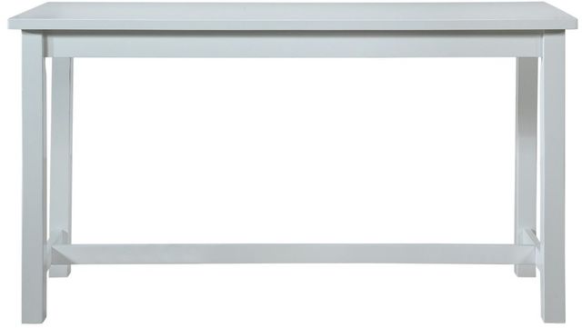 Mazin Furniture Connected 4-Piece White Counter Height Dining Set-2