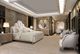 Michael Amini® Malibu Crest Chardonnay/Porcelain California King Upholstered Panel Bed-1