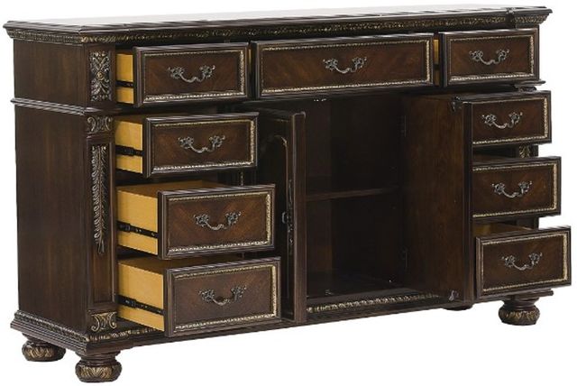 Homelegance® Catalonia Dark Cherry Dresser-3