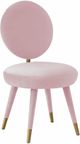 TOV Furniture Kylie Bubblegum Velvet Dining Chair-0