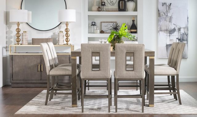 Legacy Classic Castalia Slate Stone Counter Height Table-3