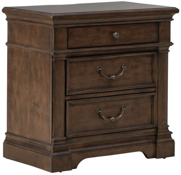 Liberty Furniture Arden Road Satin Cherry Nightstand-0