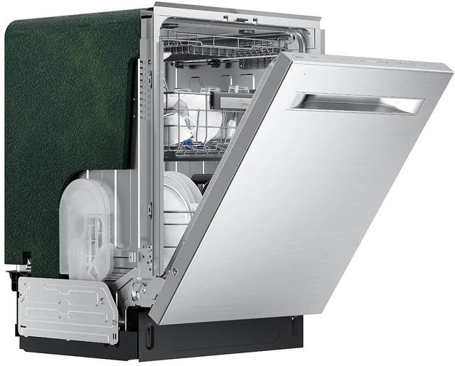Midea® 24" Fingerprint Resistant Stainless Steel Top Control Built-In Dishwasher with STRAWash™-2