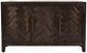 Jofran Inc. Gramercy Dark Brown Chevron 3-Door Accent Cabinet-0