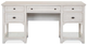 Magnussen Home® Bronwyn Alabaster Desk Base-0