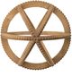 A & B Home Beige Decorative Ball-1