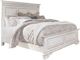 Liberty Furniture Abbey Park 3-Piece Antique White California King Panel Bed Set-1