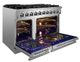 FORNO® Massimo Series 48" Stainless Steel Pro Style Gas Range-4