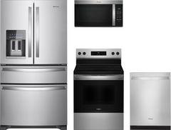 Whirlpool® 4 Piece Stainless Steel Kitchen Package