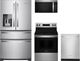 Whirlpool® 4 Piece Stainless Steel Electric Kitchen Package-0